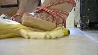Banana crushing