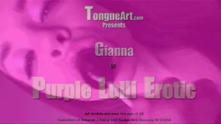 Gianna Purple Lolli Erotic
