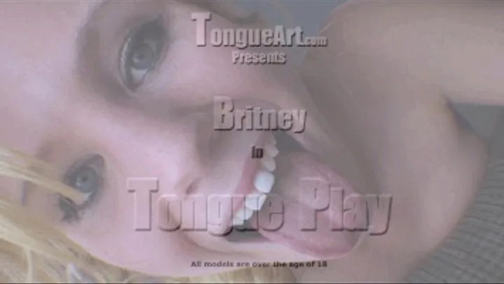 Britney "Tongue Play"