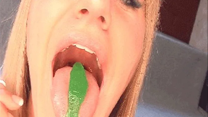 Nikki Kay Swallows Gummy Fish