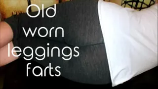 Old worn leggings farts