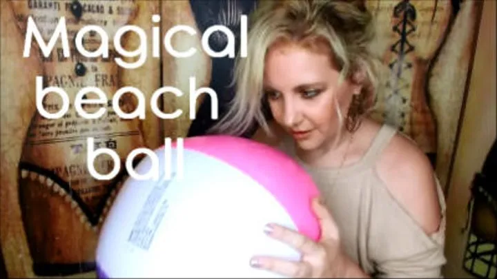 Magical beach ball