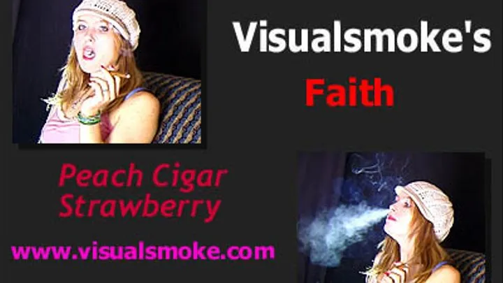 Visualsmoke's Faith: Peach Cigar/Strawberry