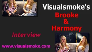 Visualsmoke's Brooke & Harmony: Interview ( )