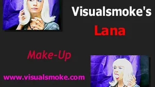 Visualsmoke's Lana: Platinum Flip, Make-Up, and a Cork Cigarette