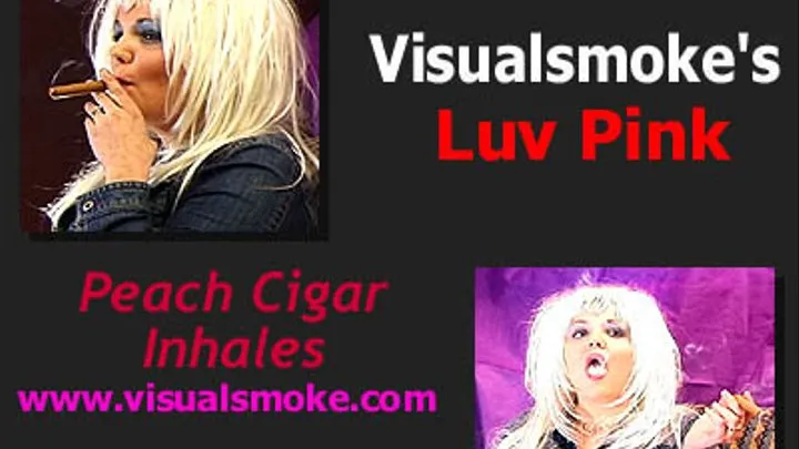 Visualsmoke's Luv Pink: Peach Cigar