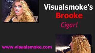 Visualsmoke's Brooke: Cigar!