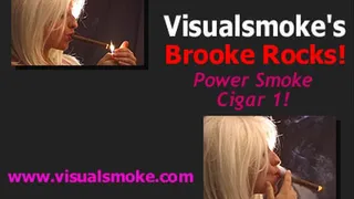 Visualsmoke's Brooke: Rocks!, Power Smoke Cigar (close)