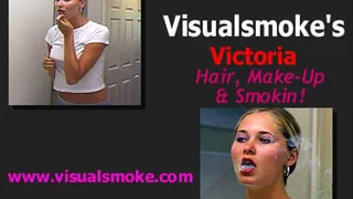 Visualsmoke's Victoria: Hair, Make-Up, and Smokin1!