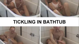 BATHTUB TICKLING part 1 of 2