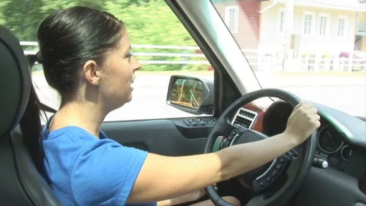 PEDAL PUMPING ON MY RANGE ROVER WITH PUMA SHOES AND TURBOSOX - - SCENE 2 of 2