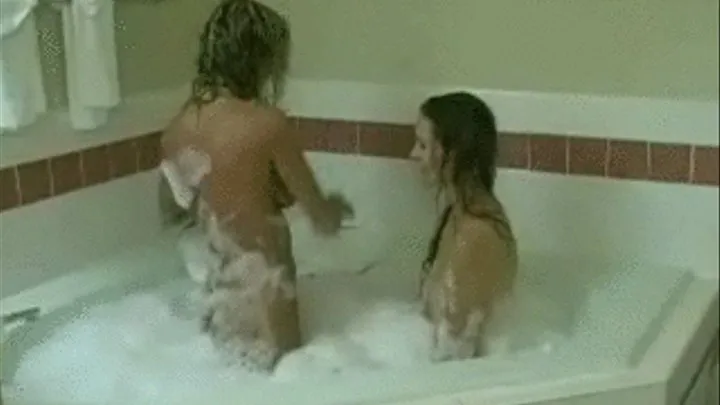 n634 Two Hot Housewives Sluts Having Fun In The Hot Tub