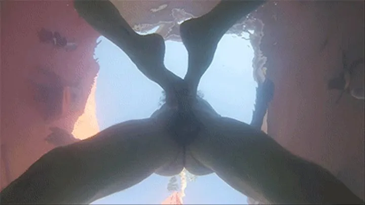 Amazing Underwater Footjob