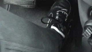 My First Pedal pumping / Black Nike shoes pumpimg