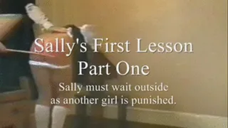 Sally's First Lesson, Part One