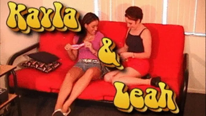 Kayla and Leah balloon teens