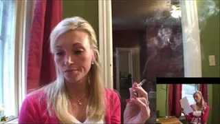 Jennaj smokes and reads