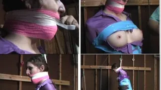 Hung, taped and GAGGED! smwm