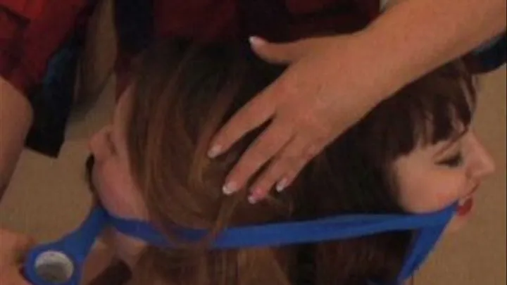 She ties her step-sister, then step-mom ties them both