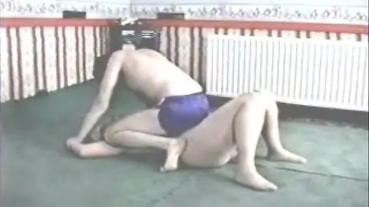 Men winning erotic Wrestling-18yo Punk vs. John-part2-end