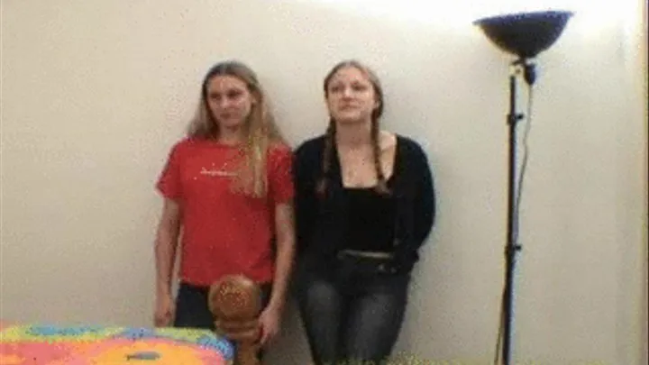 Jen and Sara caught stealing - Part 1