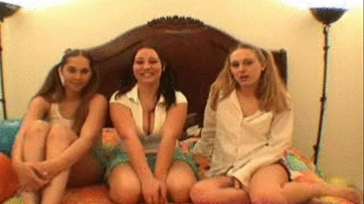 Jen, Lexy and Melissa toying around - Part 1