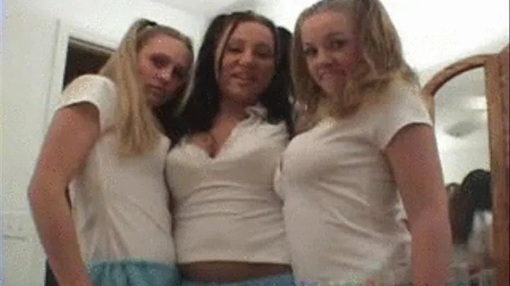 Jen, Melissa and Becky - Dirty Cheerleaders - Part 1