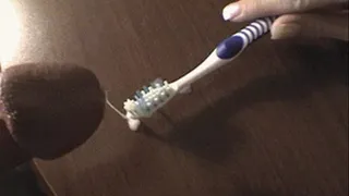 Toothbrush Cumshot