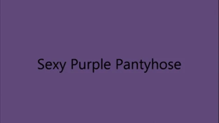 Sexy Purple Pantyhose (zune large)