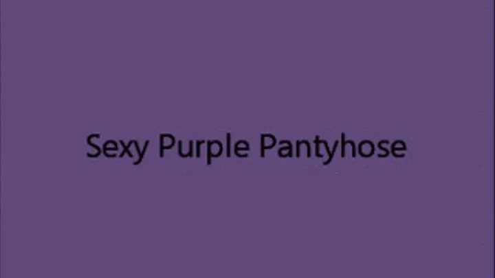 Sexy Purple Pantyhose (zune small)