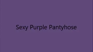 Sexy Purple Pantyhose