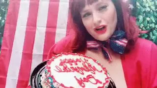Memorial Day Tittie Cake Crush Splosh Foodplay