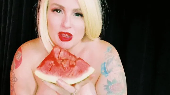 Topless Summer Watermelon Burps