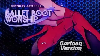 CARTOON VERSION Ballet Boots