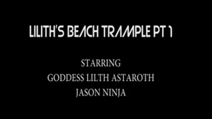 BEACH TRAMPLE and FACE FUCK with JasoNinja!!