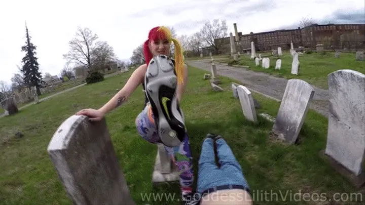 Goddess Lilith: PUBLIC OUTDOOR EXTREME CLEATS TRAMPLING