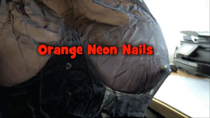 Only Nails - Orange Neon Nails