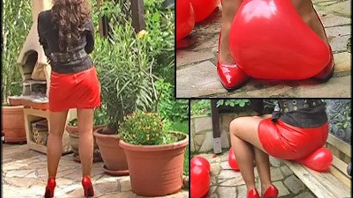 Red Patent Leather Pumps 3 - Balloons - Part 1