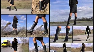 Black Boots II - Walking