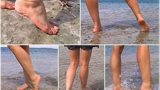 Rhodes - On Tour - Bare Feet - The Beach