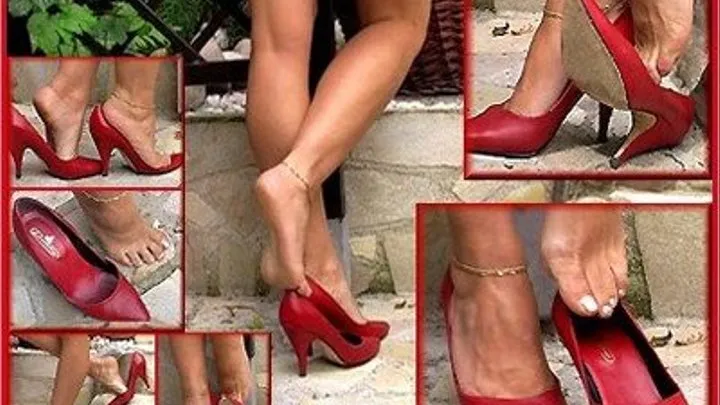 Red Pumps - Dipping