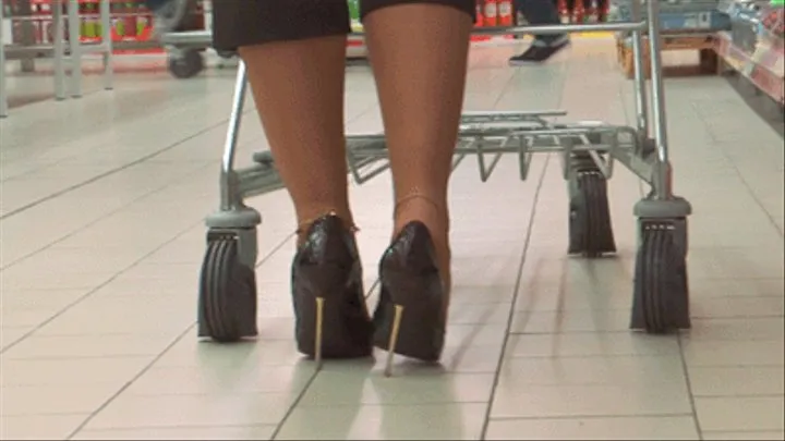 Shopping After The Work In Tight Renzi Pumps 2 - Part 2