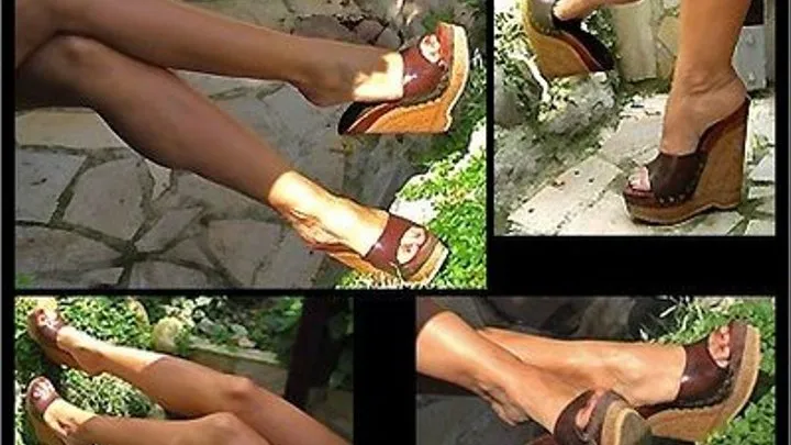 Cork Wedges 2 - Dangling