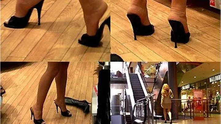 Shopping In Mules&Nylons I