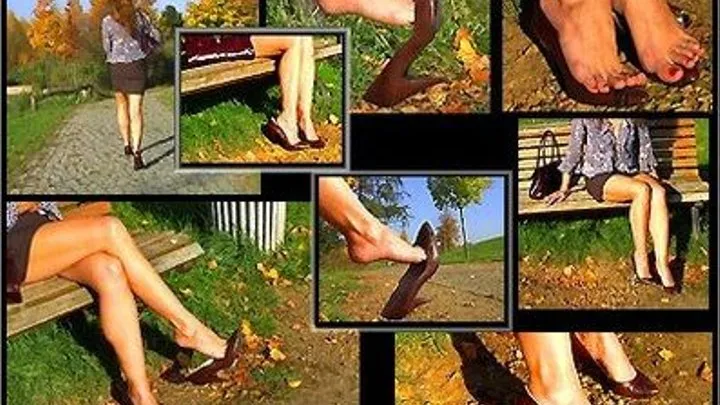 Shoeplay In A Park - Brown Pumps - Full Version