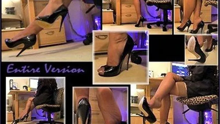 The Alluring Heels, Legs, Nylons & Feet Of My Secretary - Entire Version