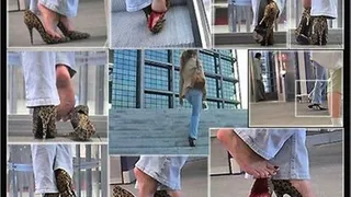 Berlin Central Station - Bare Feet In Leo Stilettos - Full Version