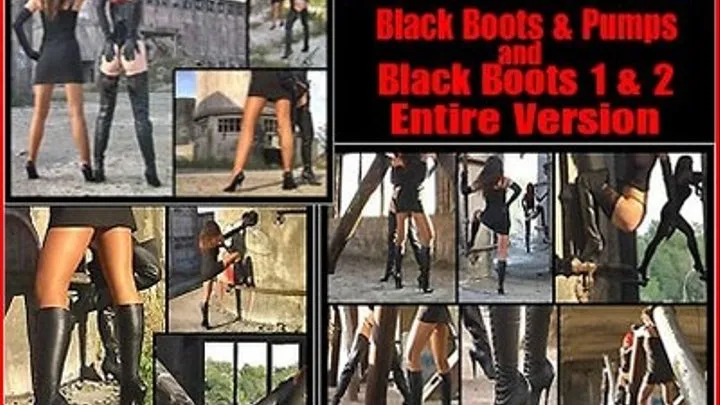 Photo Shooting 2 - Black Boots & Pumps and Black Boots 1+2 - Entire Version