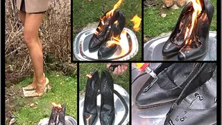 Extreme Low Cut Pumps - Aflame