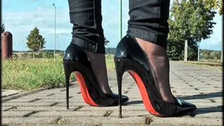 A Long Trip In Louboutin SoKate & FF Nylons 1920x11080